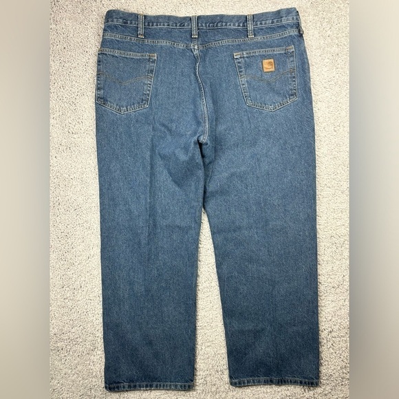 Carhartt Jeans Mens 44 x 28 Straight Leg Relaxed Fit Vintage Utility Outdoors - Picture 4 of 4